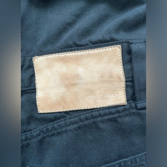 Rag & Bone black denim mini dress - Picture 3 of 7